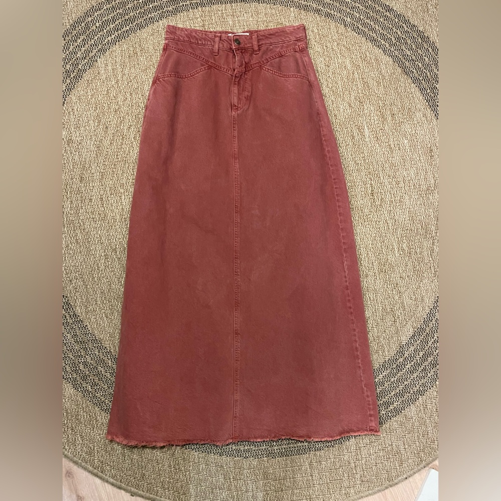We The Free Women's Denim Maxi Skirt - Picture 4 of 9